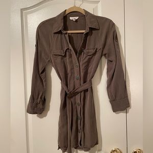 Top-shop green dress